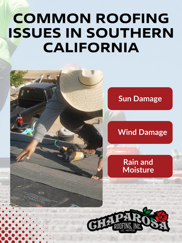 common roofing issues in southern california