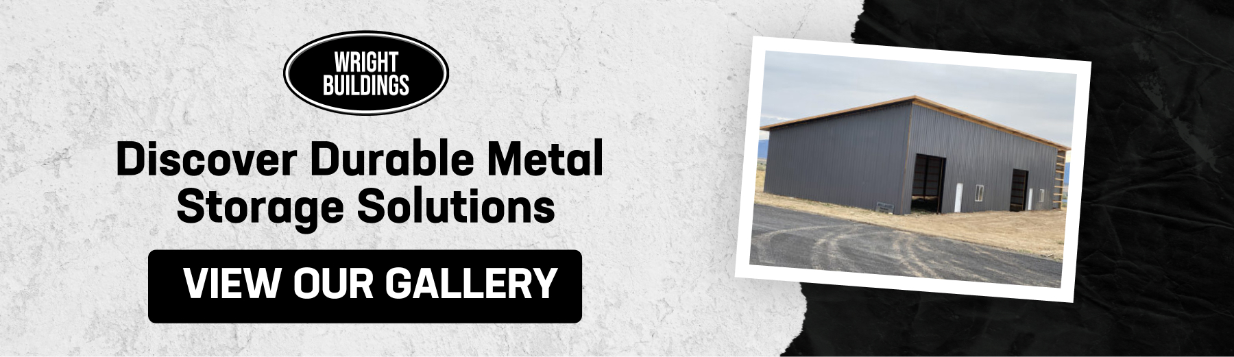 Wright Buildings' durable metal storage solutions with a gallery preview of customizable designs